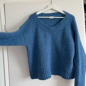 Italian Wool Blue Sweater